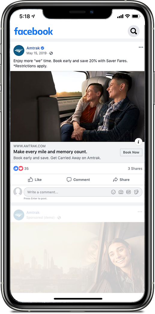 Amtrak Social Media